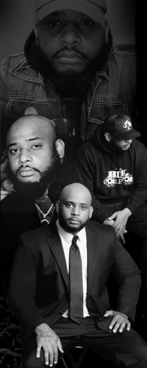 Portraits of Jelani Kazmende, known as Hut